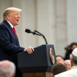trump ai papal image