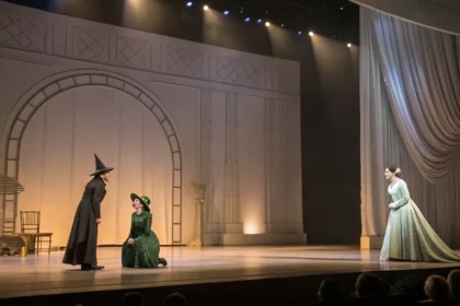 wicked references center stage