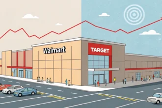 walmart target sales trends