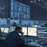 after hours trading sees sharp swings